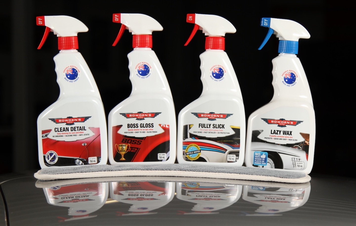 Four very different detailing sprays from Bowden's Own.